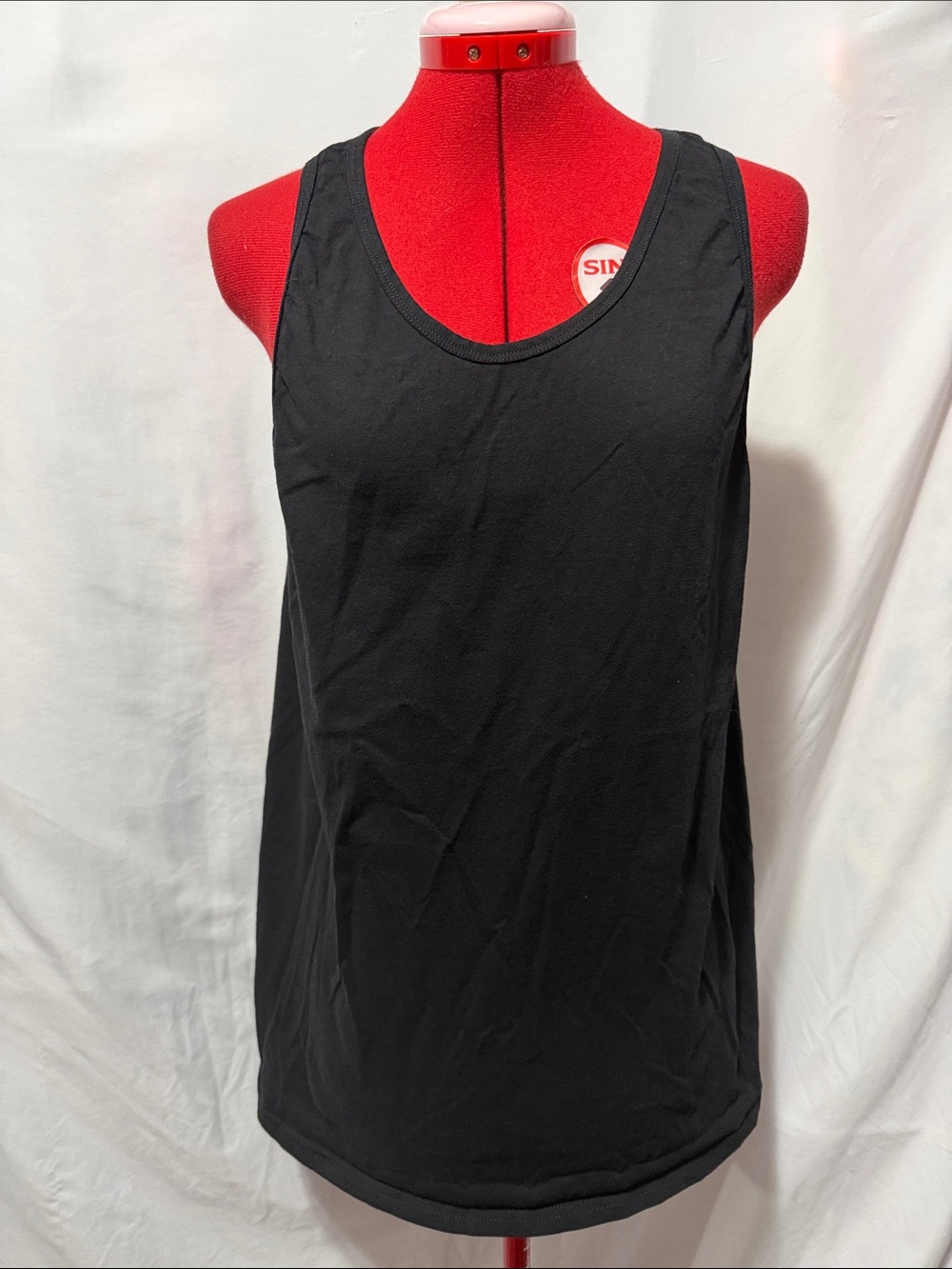 Hanes Black Women's Scoop Neck Tank Top